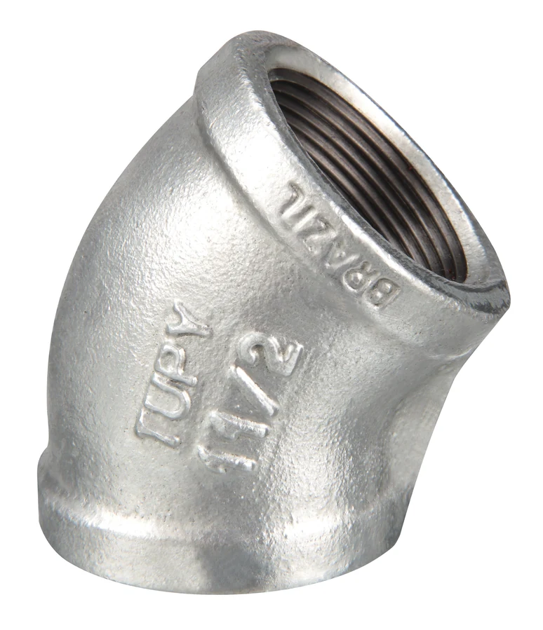 45° Elbows — NPT Medium Pressure TUPY Brazil