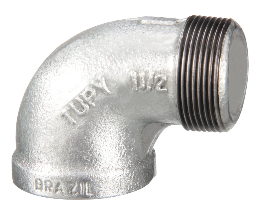 Male-Female Elbows — NPT Medium Pressure TUPY Brazil